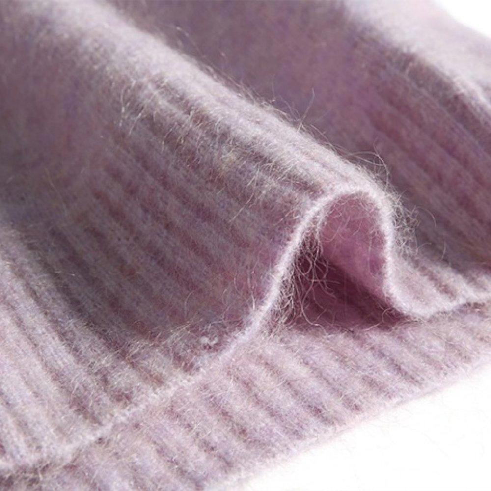 Soft Pink Women's Crewneck Sweater - Picture 6 of 12